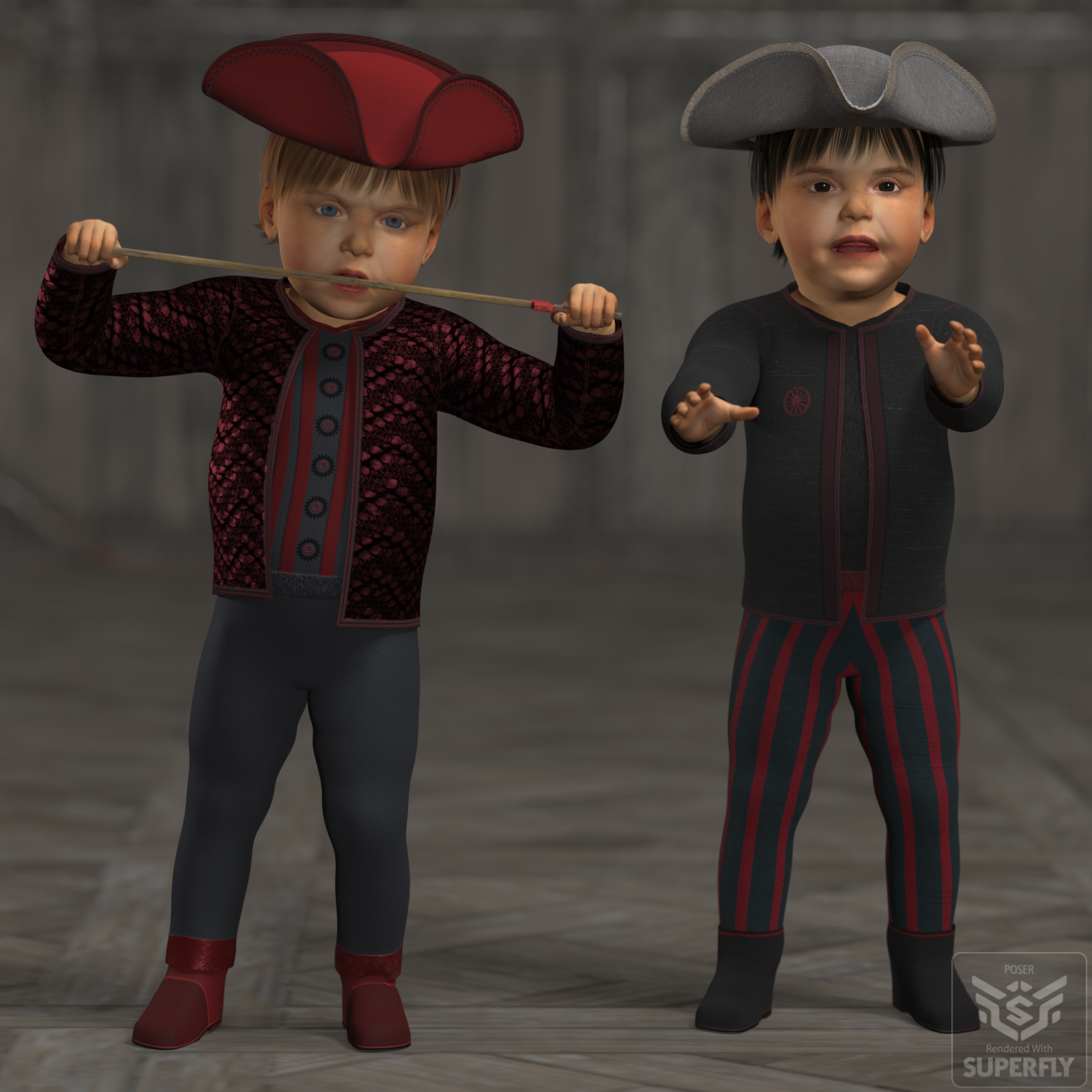 Bo PiratePunk for BabyLuna by N/A