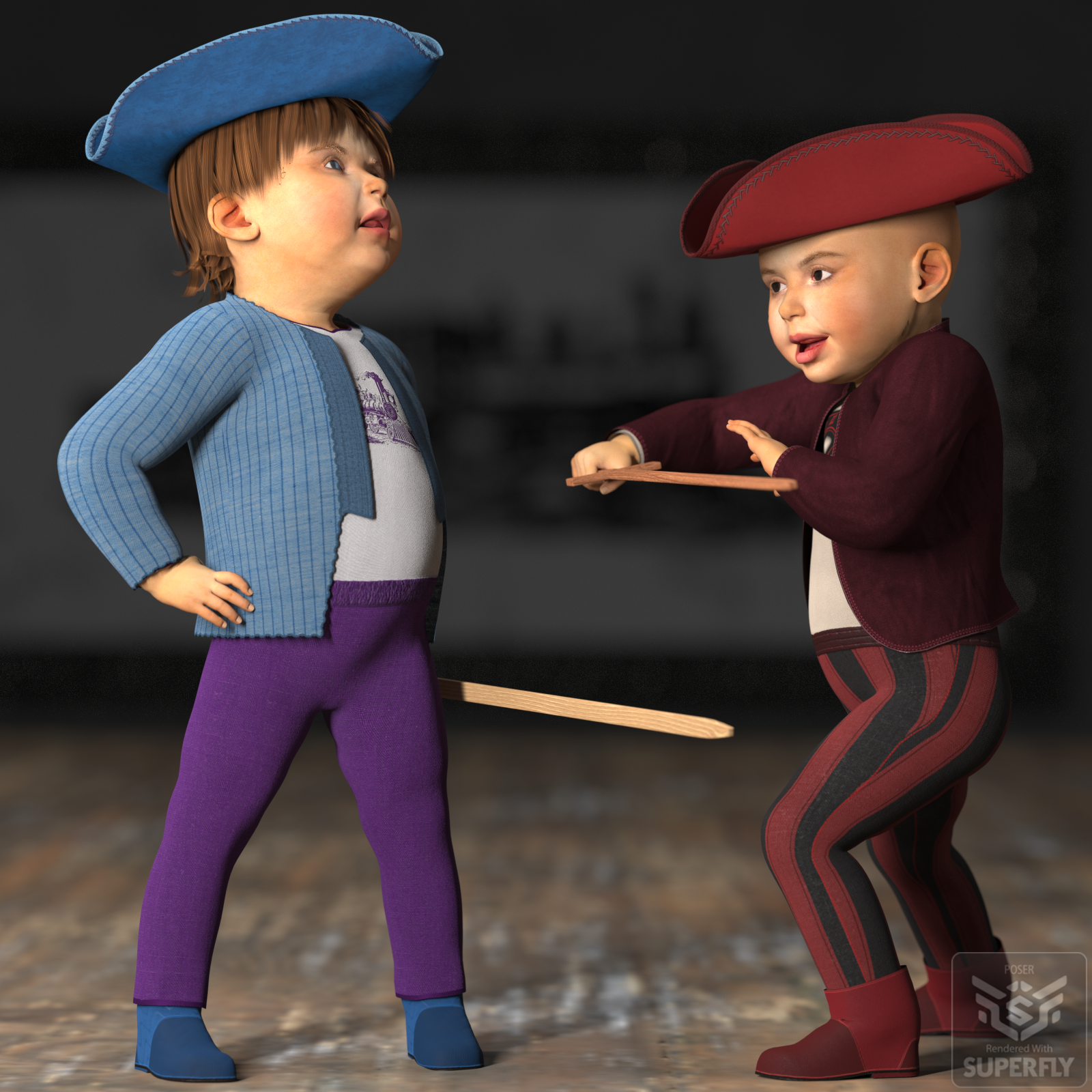 Bo PiratePunk for BabyLuna by N/A