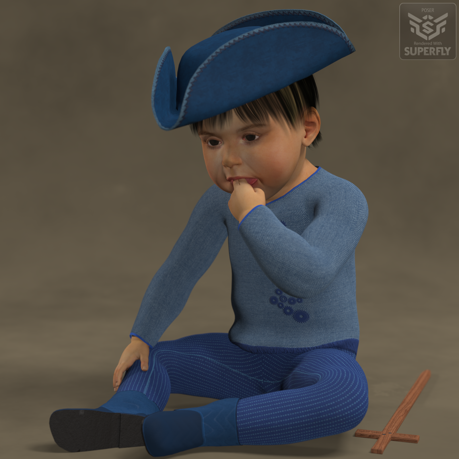 Bo PiratePunk for BabyLuna by N/A