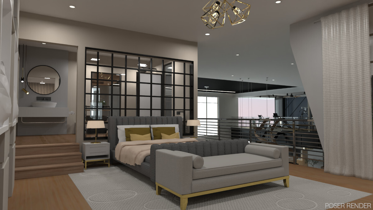 High Wall Apartment by N/A