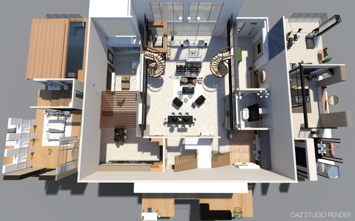 High Wall Apartment by N/A