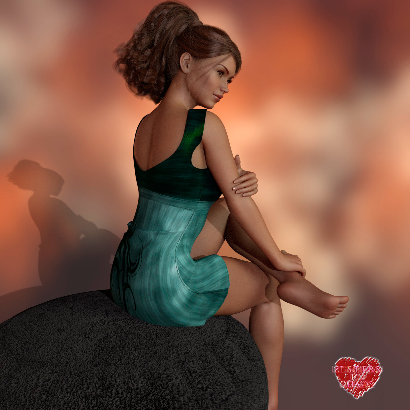 Tabby Dress for Genesis 8 and 8.1 Female by N/A
