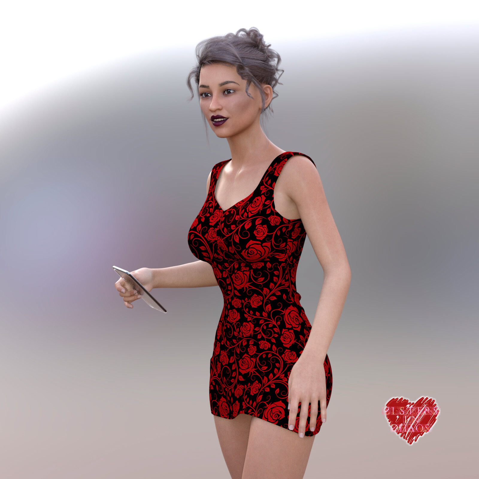 Tabby Dress for Genesis 8 and 8.1 Female by N/A