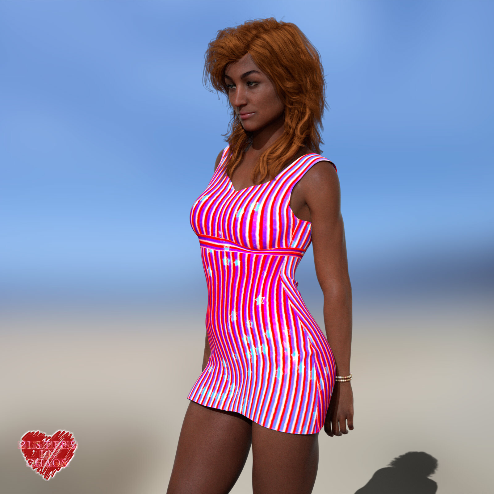 Tabby Dress for Genesis 8 and 8.1 Female by N/A