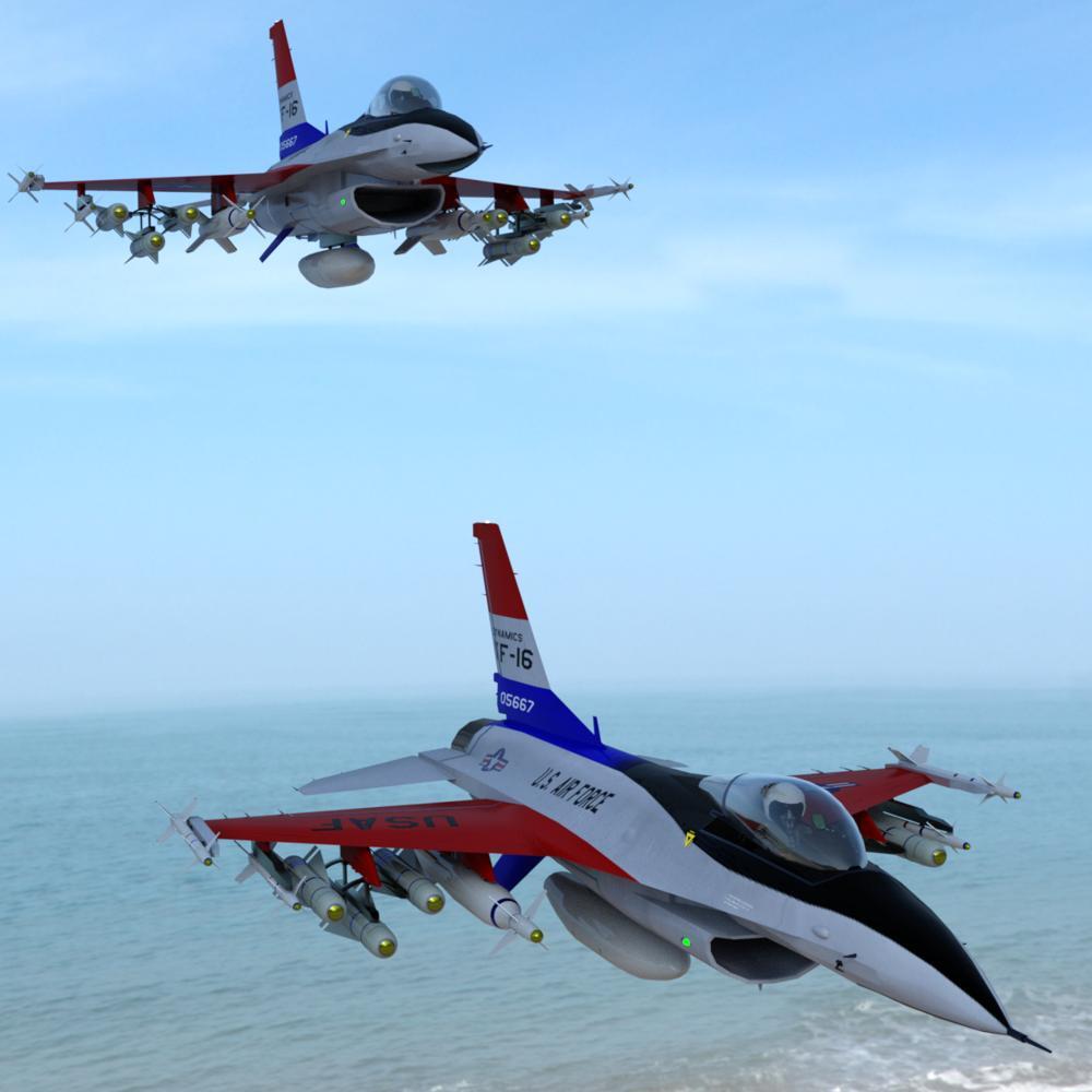 F-16 Falcon for DAZ Studio by N/A