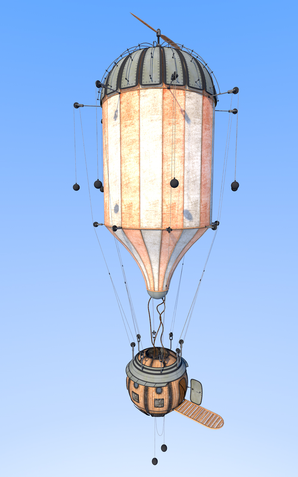 Vertical zeppelin for Daz Studio by N/A