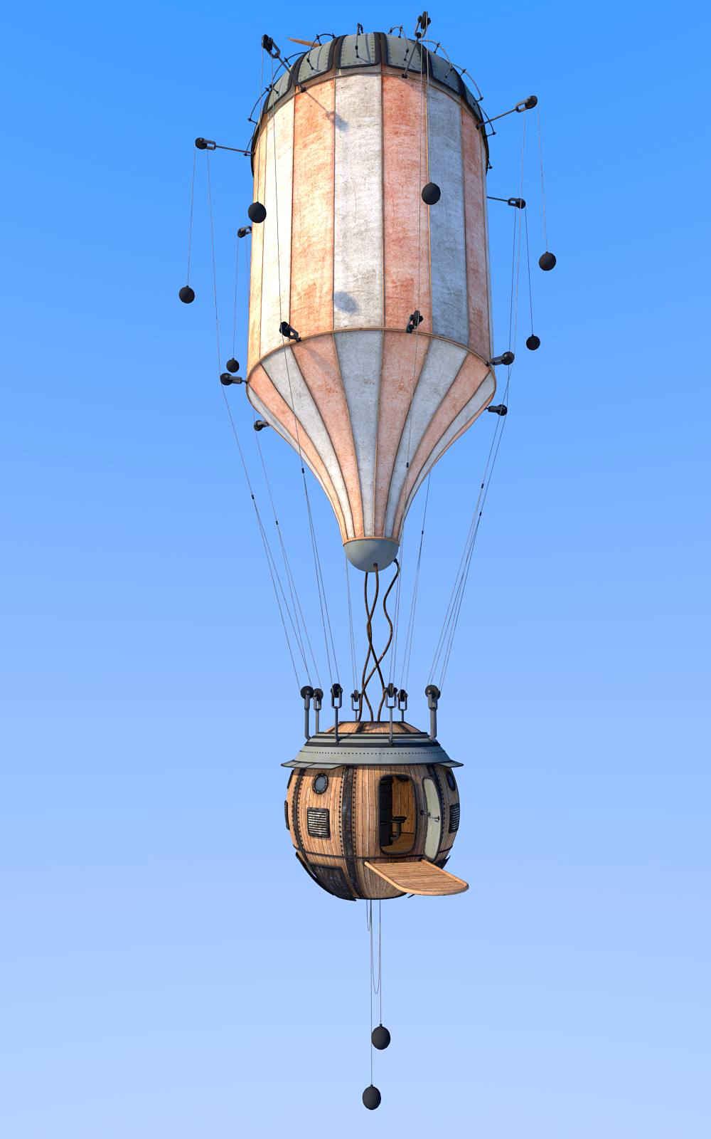 Vertical zeppelin for Daz Studio by N/A
