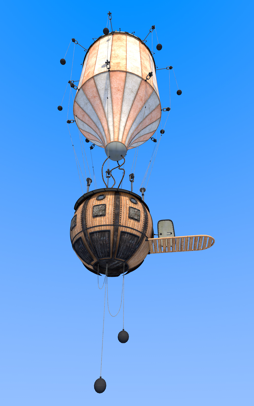Vertical zeppelin for Daz Studio by N/A