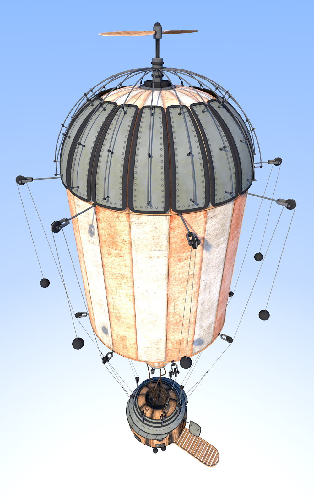 Vertical zeppelin for Daz Studio by N/A