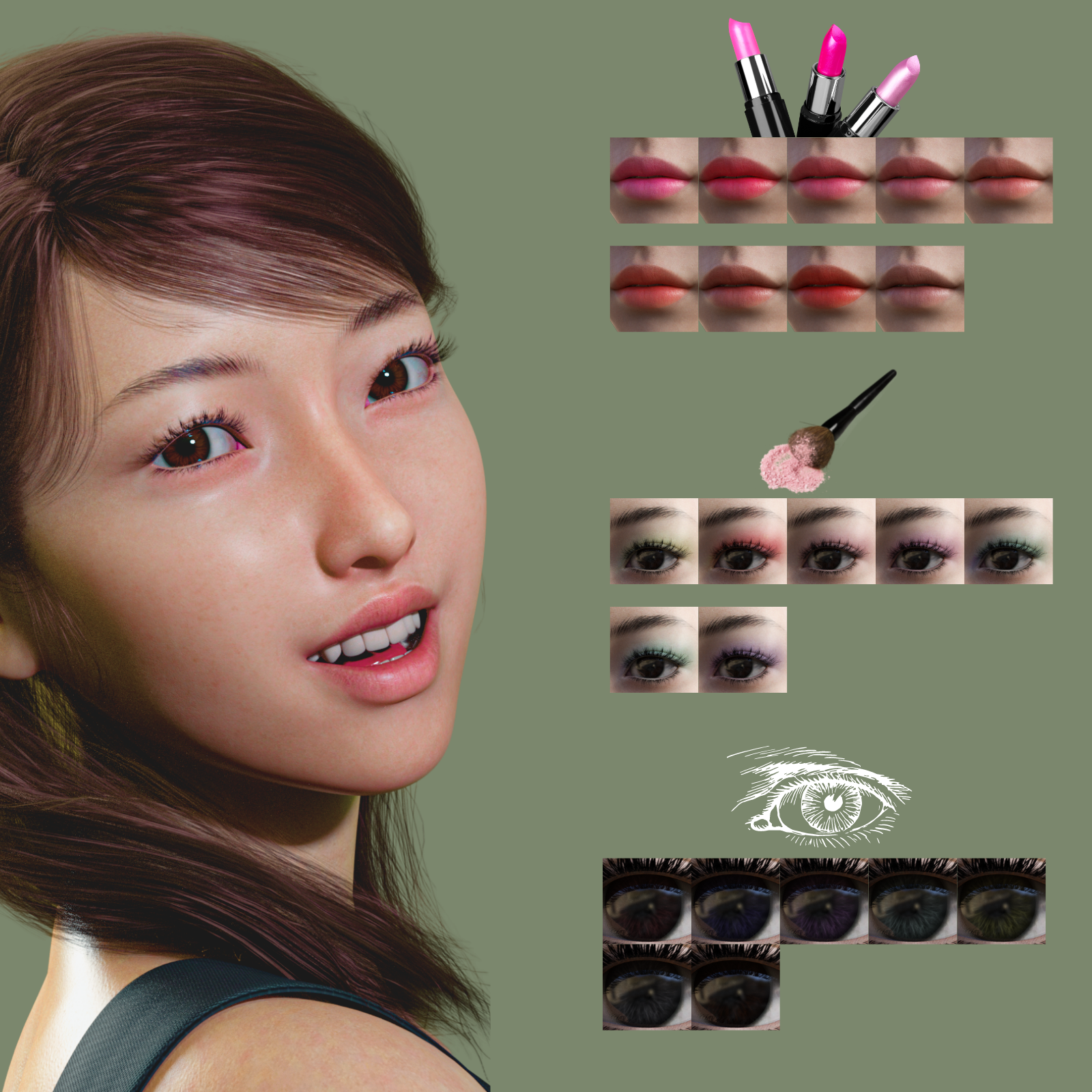 Fumiko for Genesis 8 Female by N/A