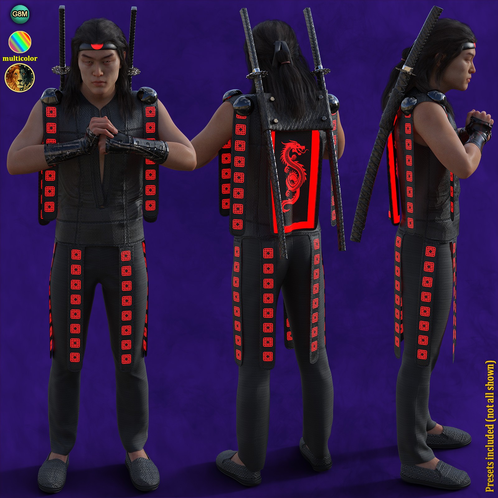 Kenzo for dForce Jin Outfit by N/A