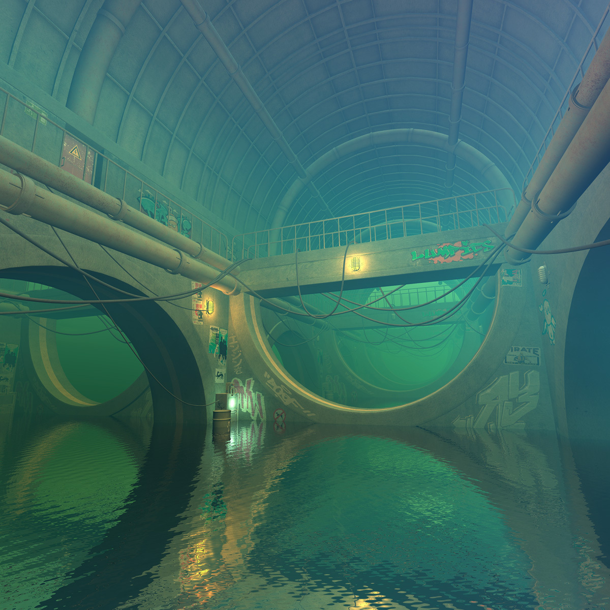 Underground Place kit for Daz Studio by N/A