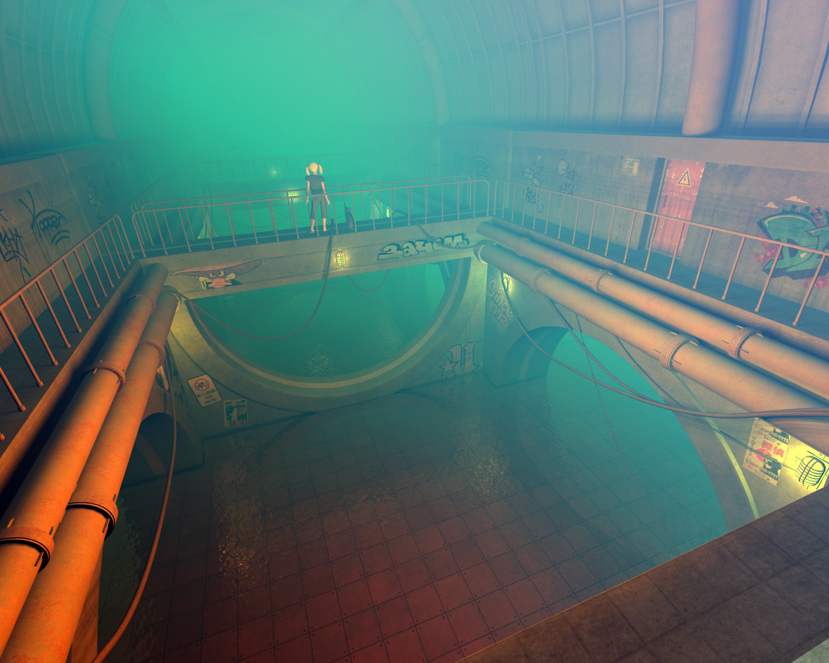 Underground Place kit for Daz Studio by N/A