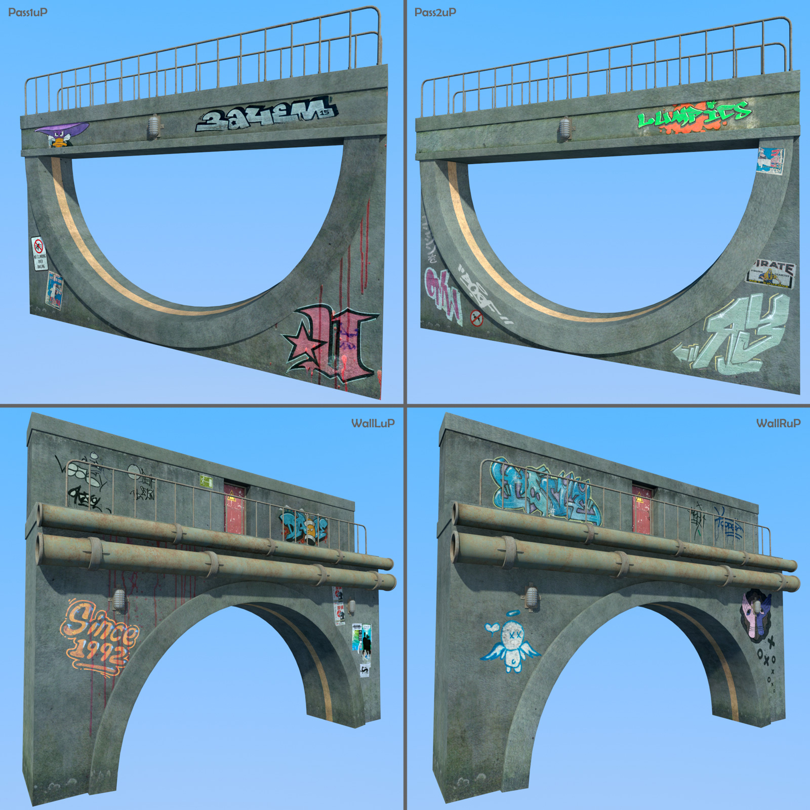 Underground Place kit for Daz Studio by N/A
