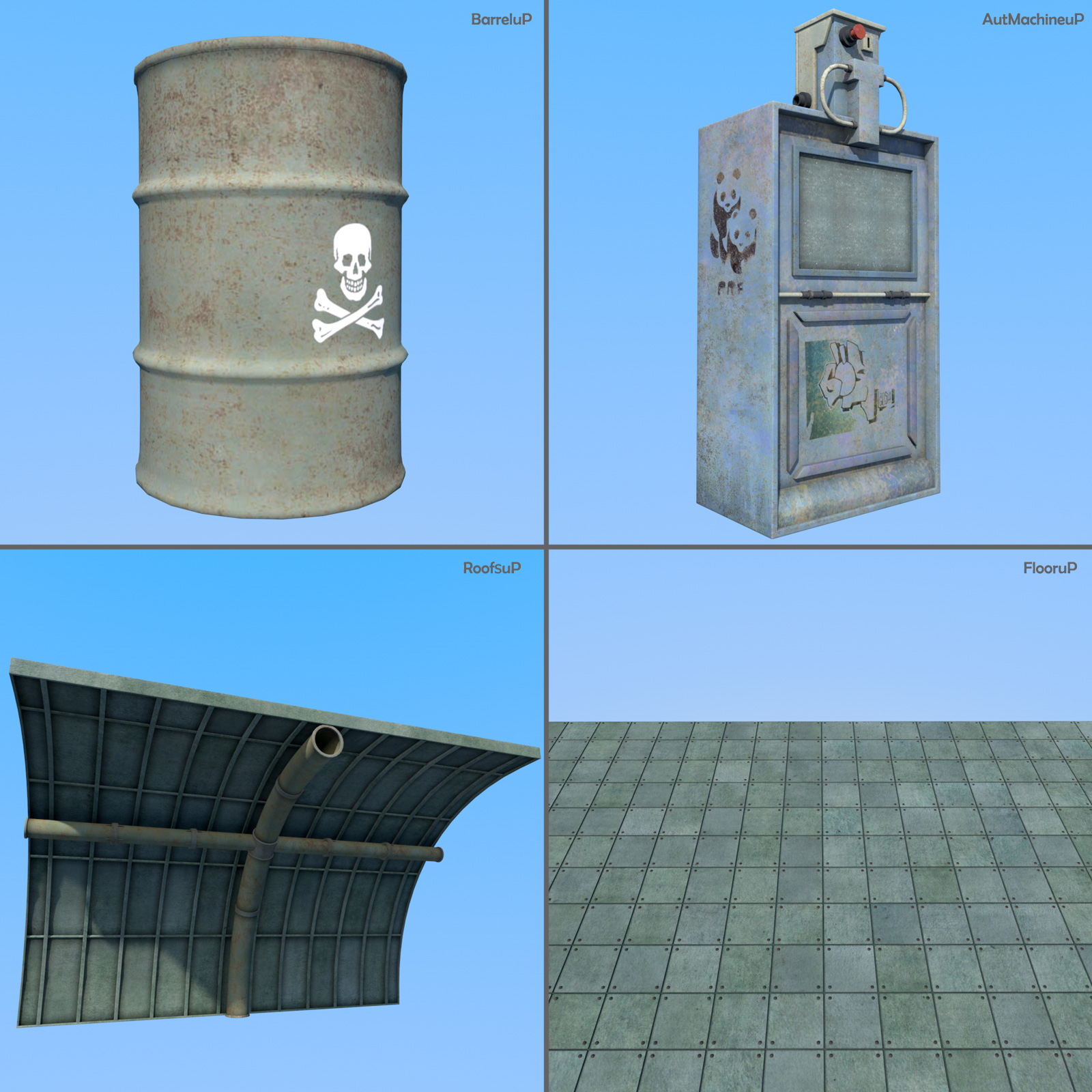 Underground Place kit for Daz Studio by N/A