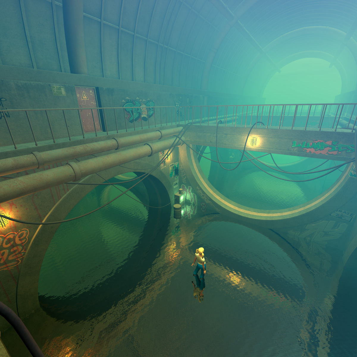 Underground Place kit for Poser by N/A