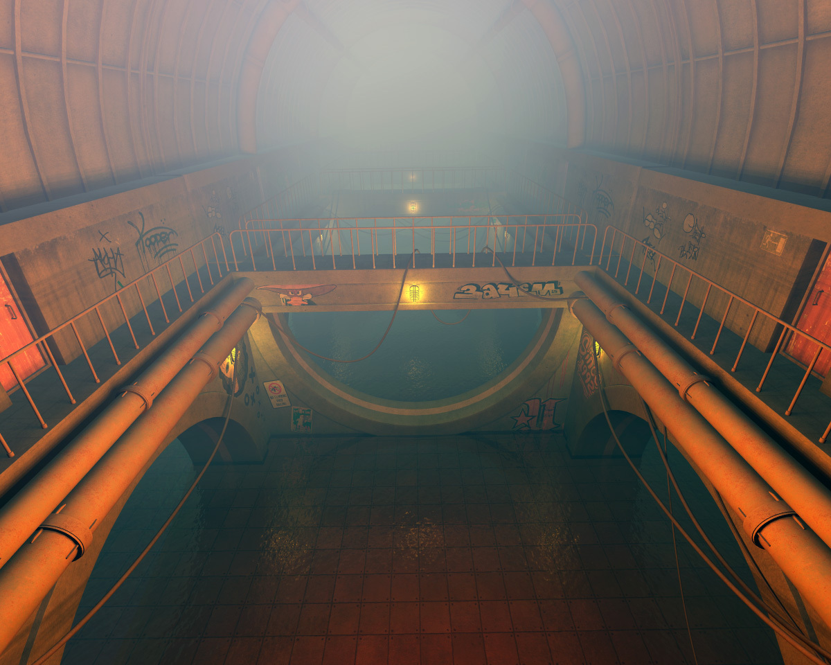 Underground Place kit for Poser by N/A