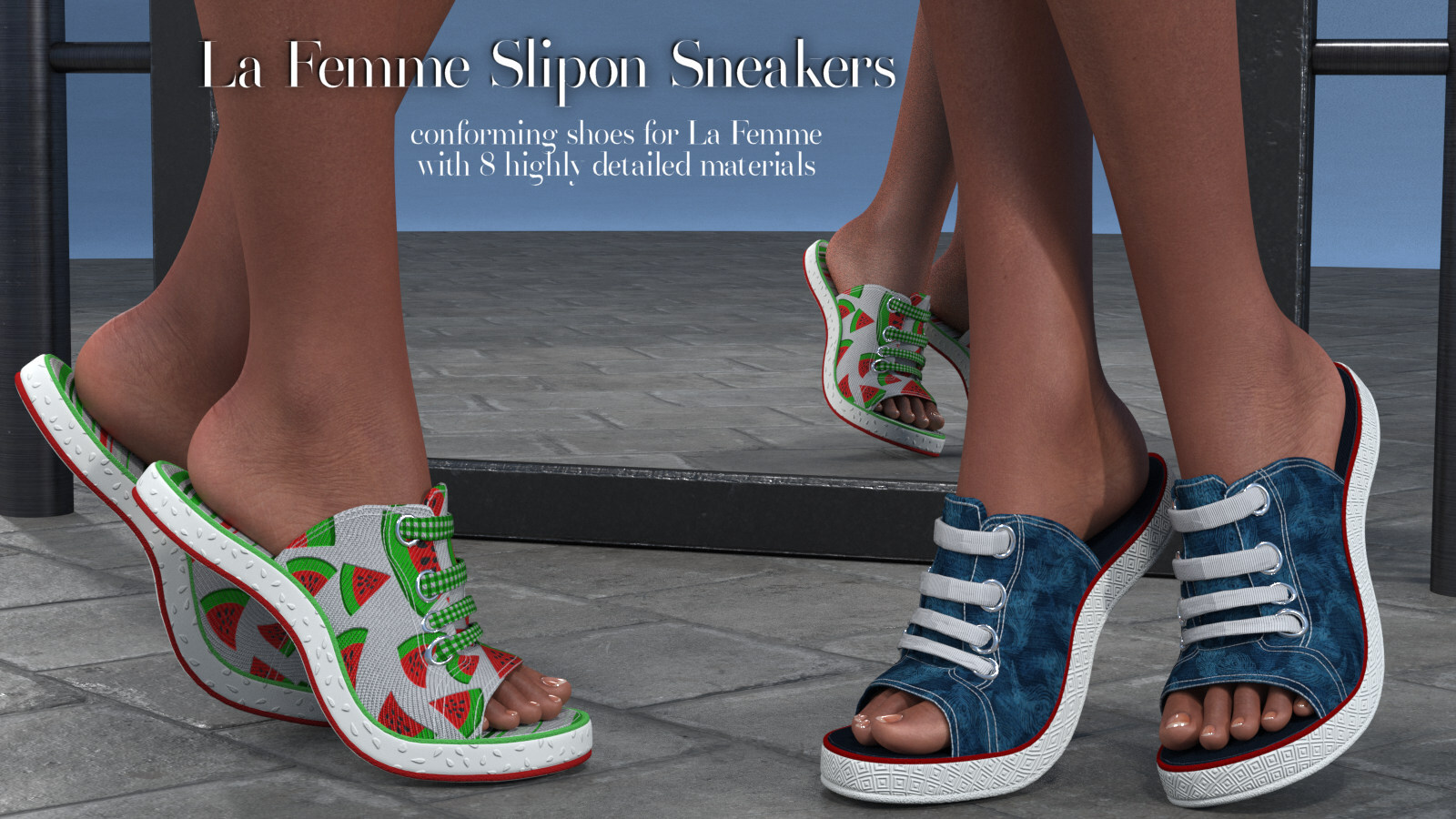 LF Slip On Sneakers by N/A