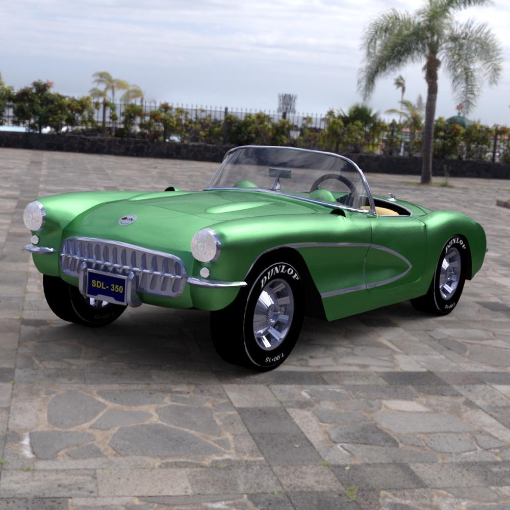Chevrolet Corvette for DAZ Studio by N/A
