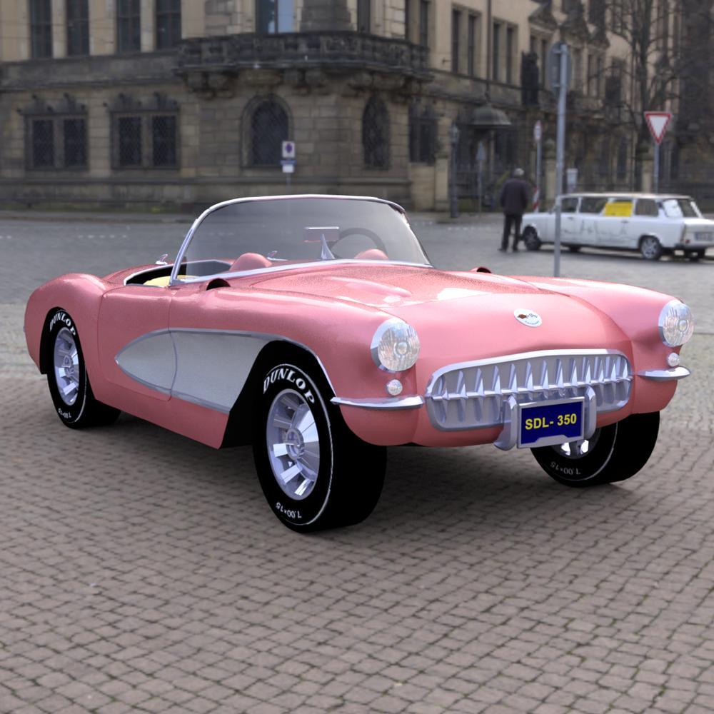 Chevrolet Corvette for DAZ Studio by N/A
