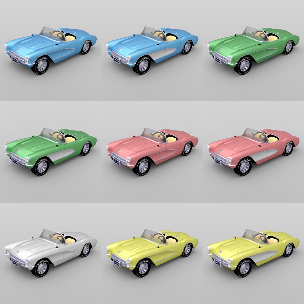 Chevrolet Corvette for DAZ Studio by N/A
