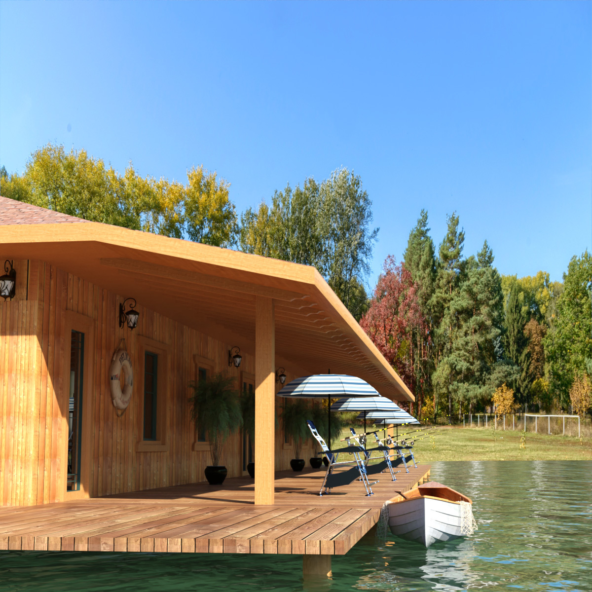 Fishing Dock by N/A