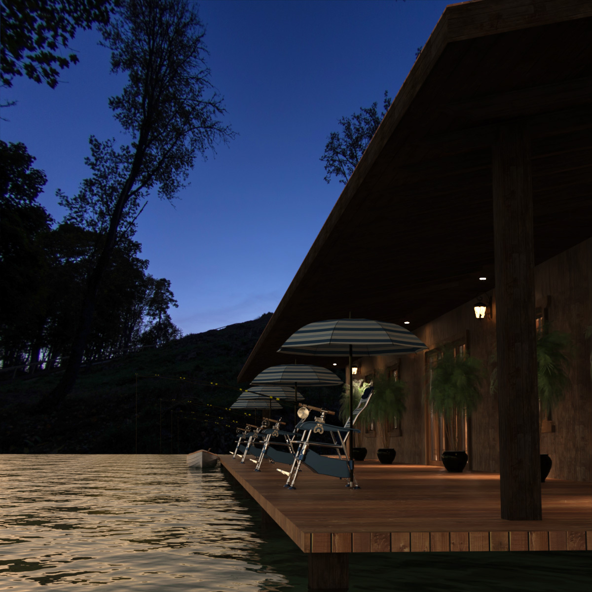 Fishing Dock by N/A