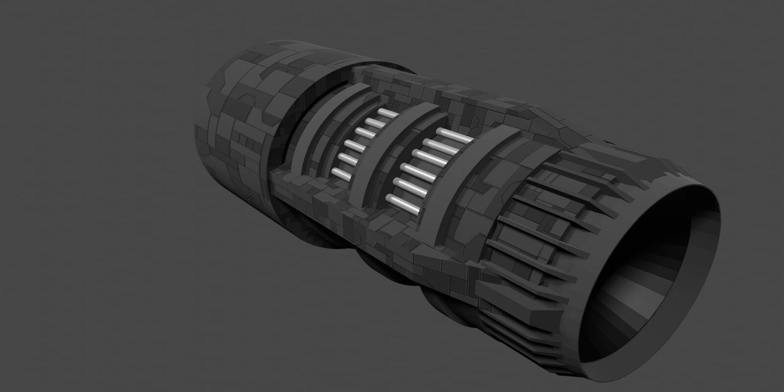 Spacecraft Thruster 01 - Extended License by N/A