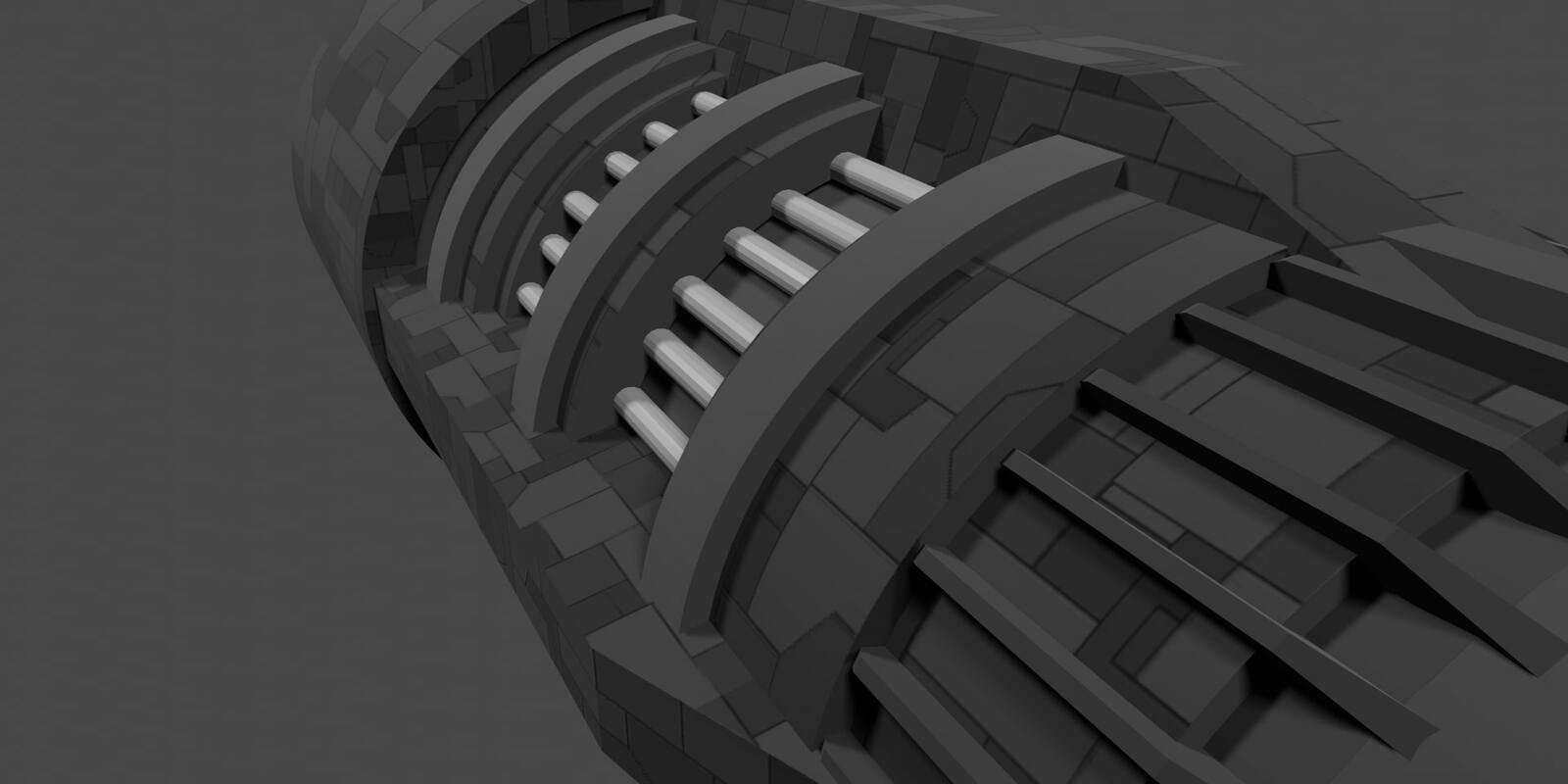 Spacecraft Thruster 01 - Extended License by N/A