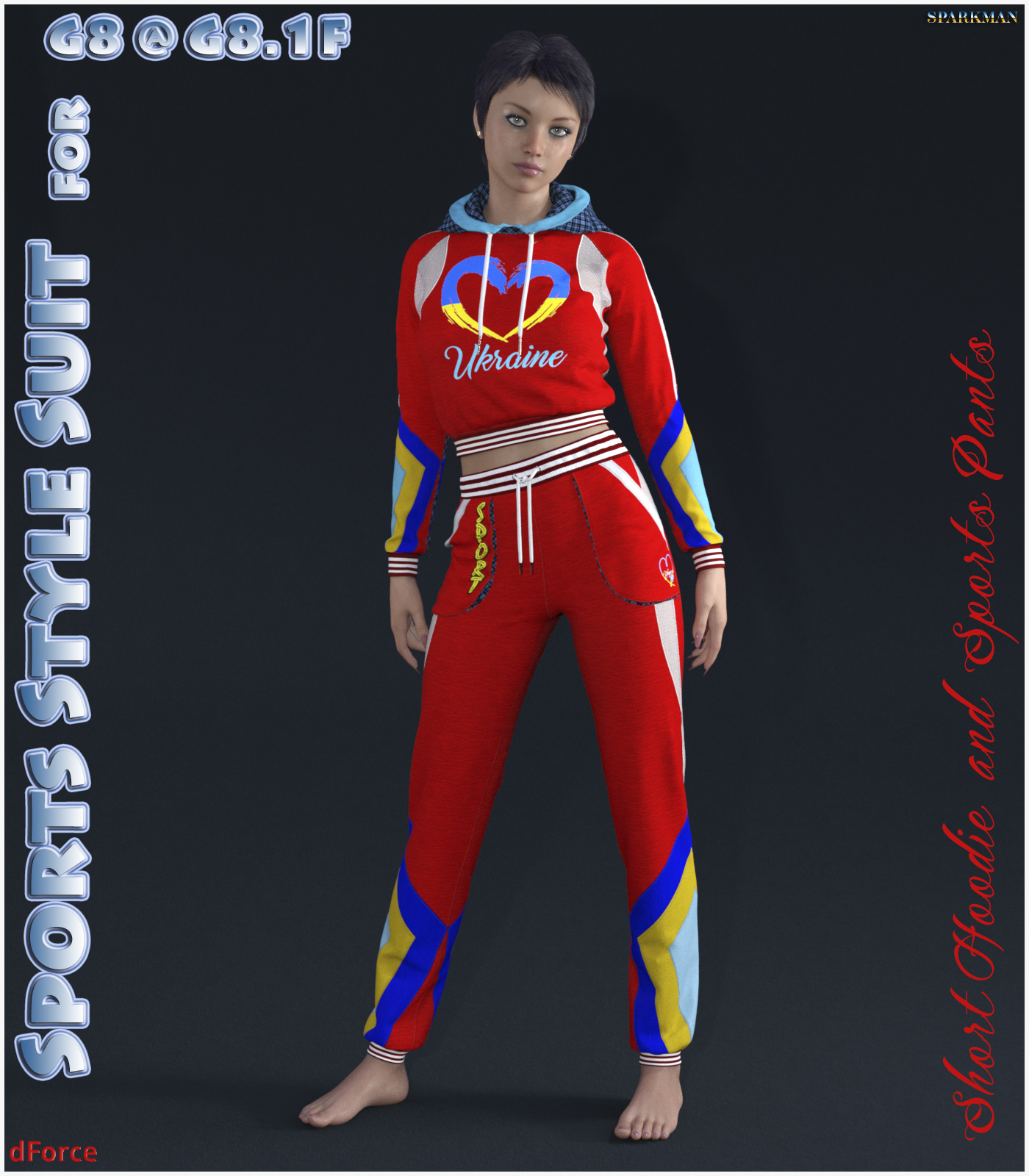 dForce G8 Sports Style Suit for G8F @ G8.1F by N/A