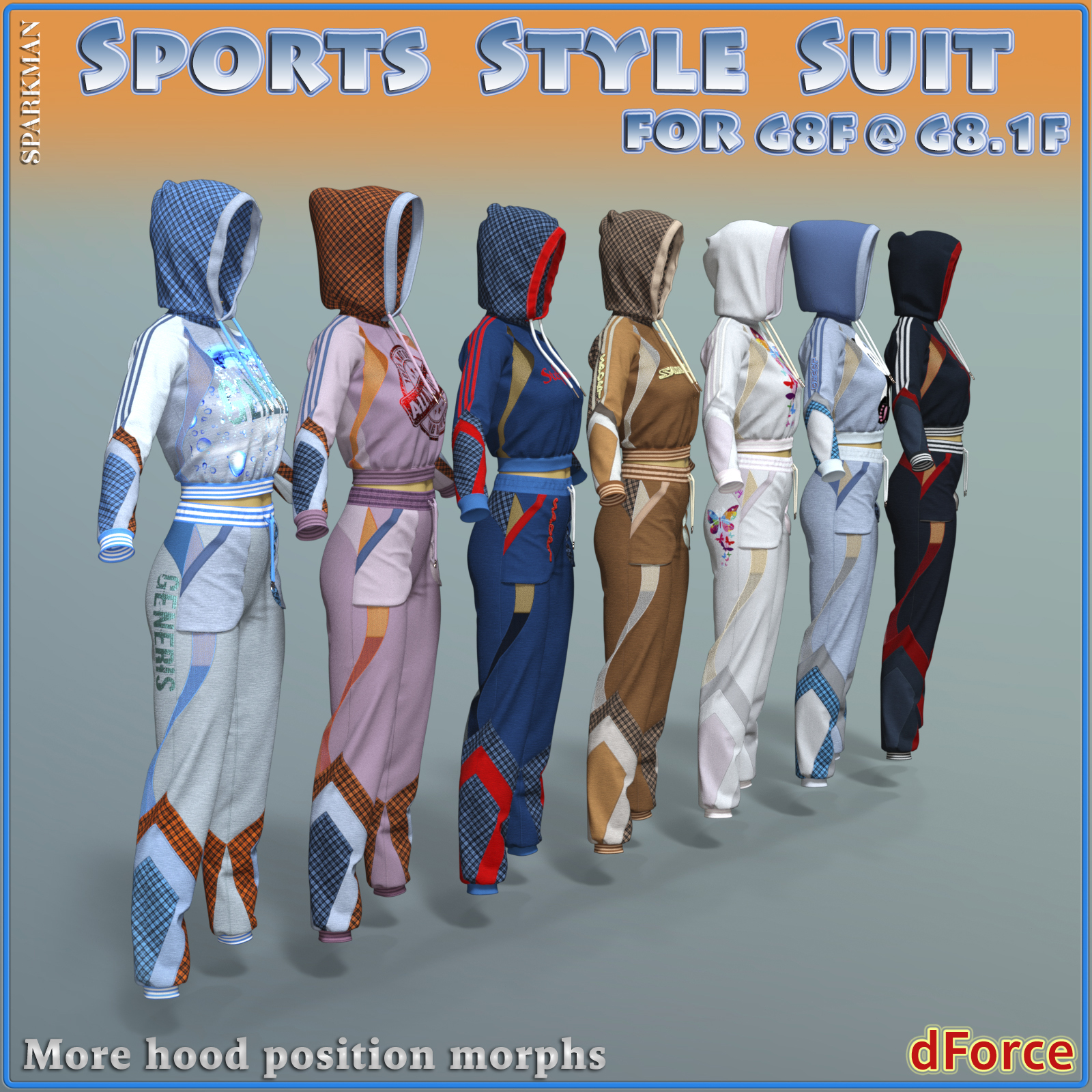 dForce G8 Sports Style Suit for G8F @ G8.1F by N/A