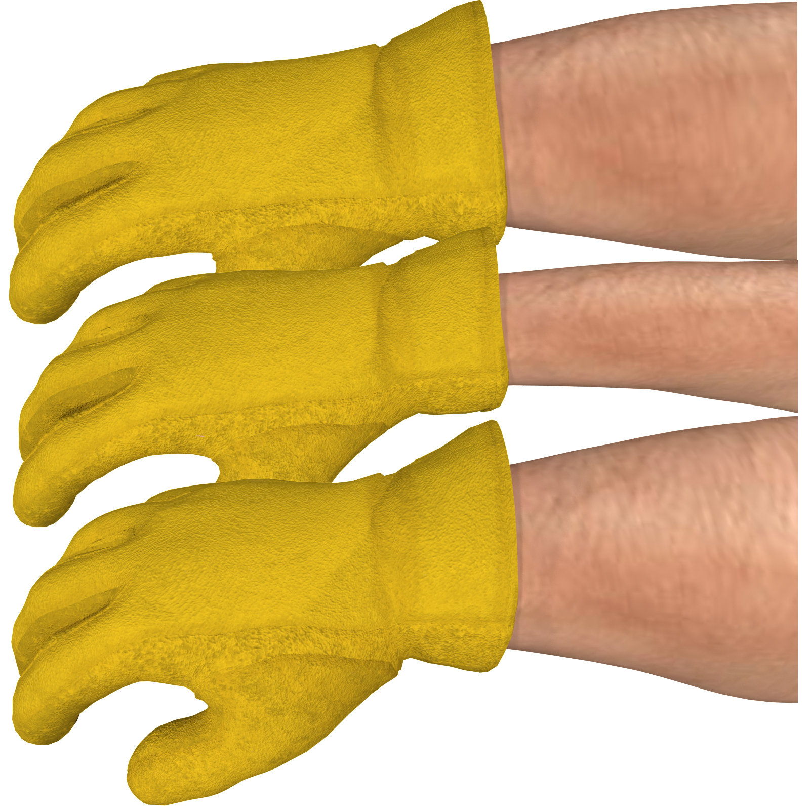 Hard Work for M4 and V4 Work Gloves by N/A