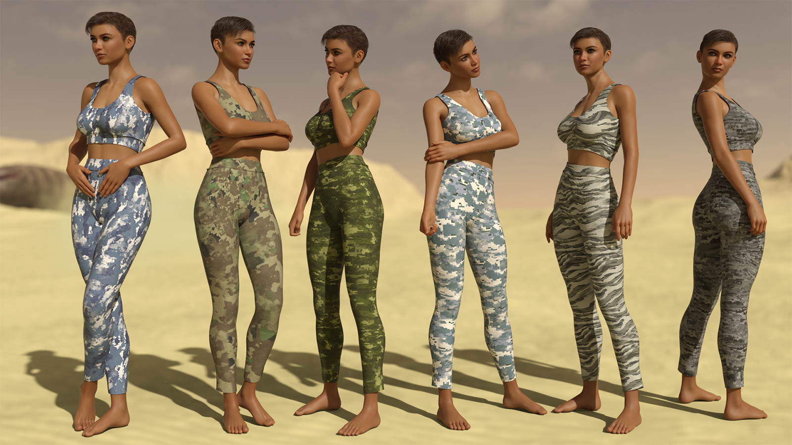 Adventure for Trendy Workout Outfit for G8F by N/A