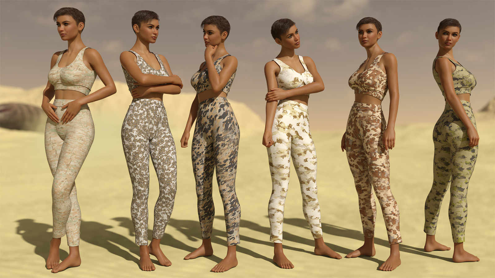 Adventure for Trendy Workout Outfit for G8F by N/A