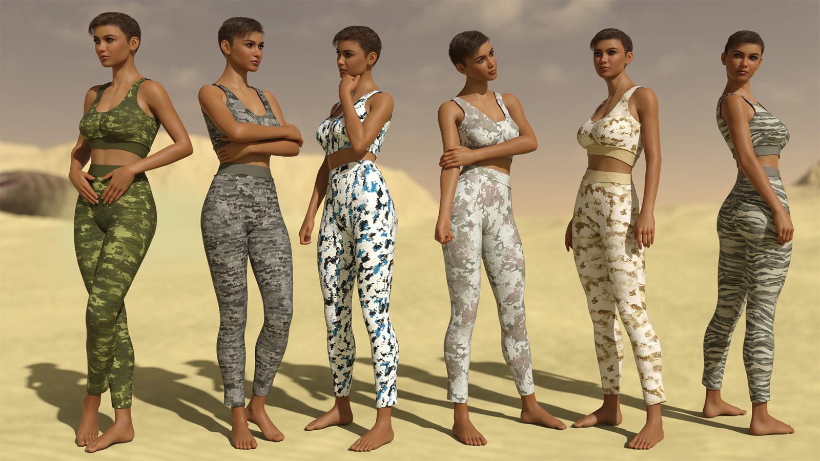 Adventure for Trendy Workout Outfit for G8F by N/A