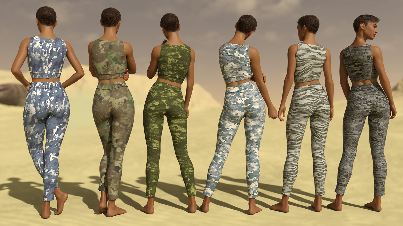 Adventure for Trendy Workout Outfit for G8F by N/A
