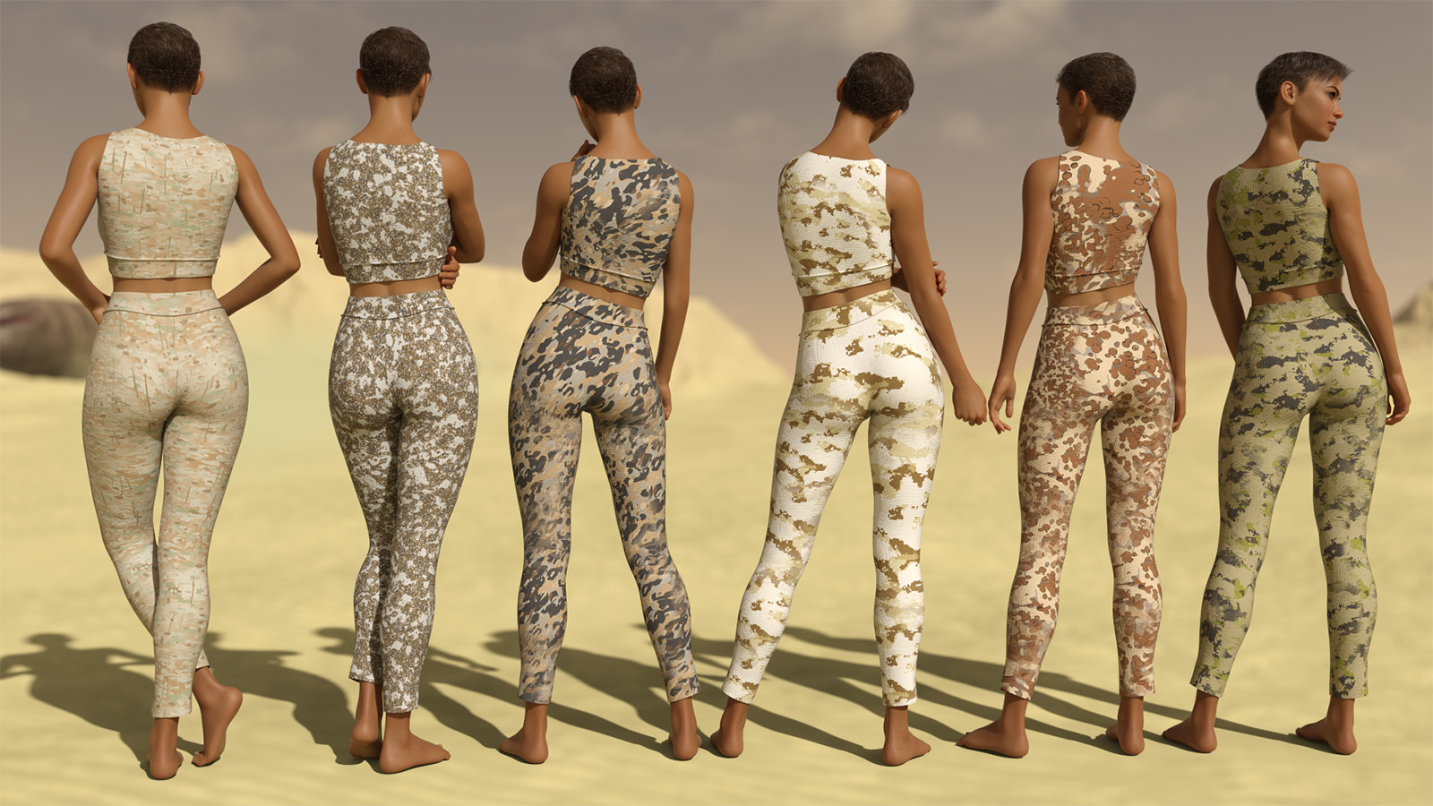 Adventure for Trendy Workout Outfit for G8F by N/A