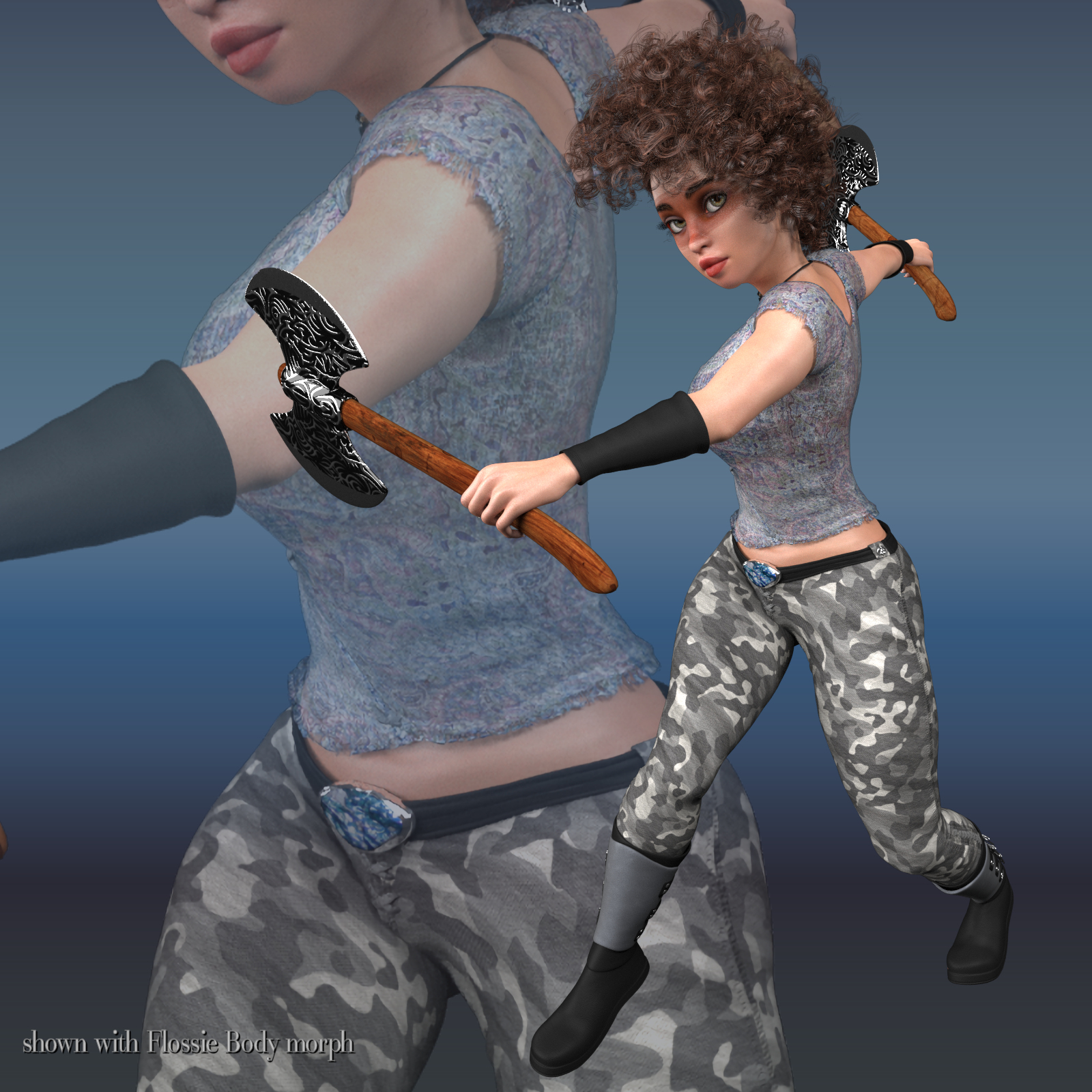 La Femme Warrior 2 by N/A