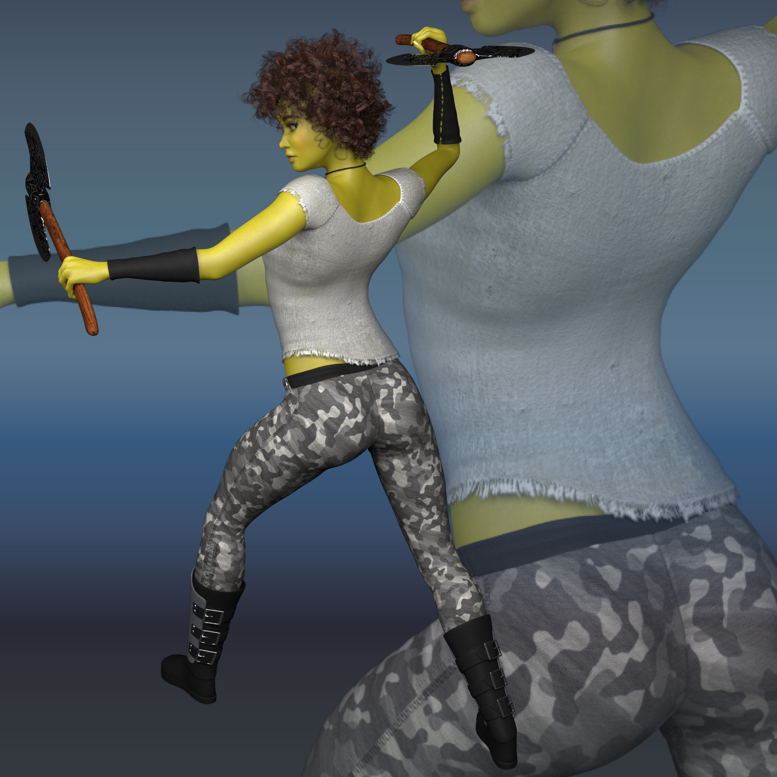 La Femme Warrior 2 by N/A