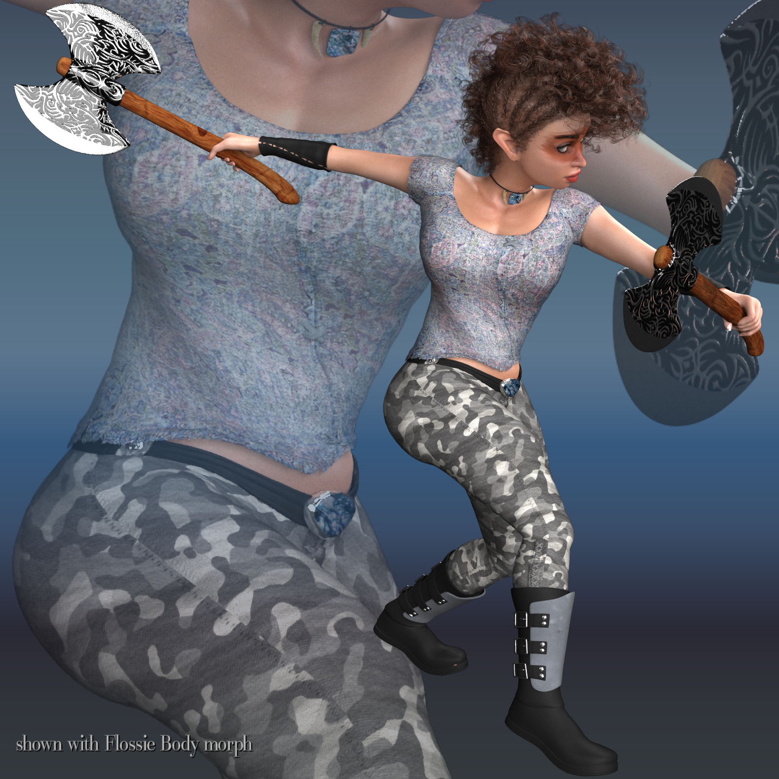 La Femme Warrior 2 by N/A