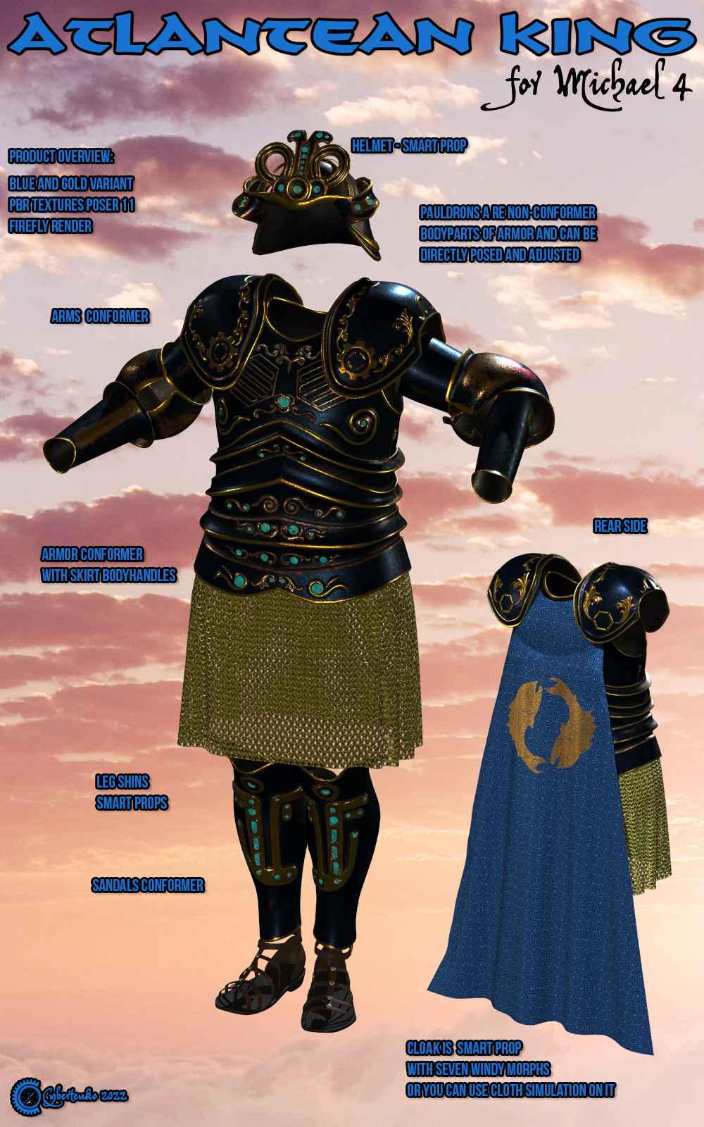 Atlantean King For Michael 4 by N/A