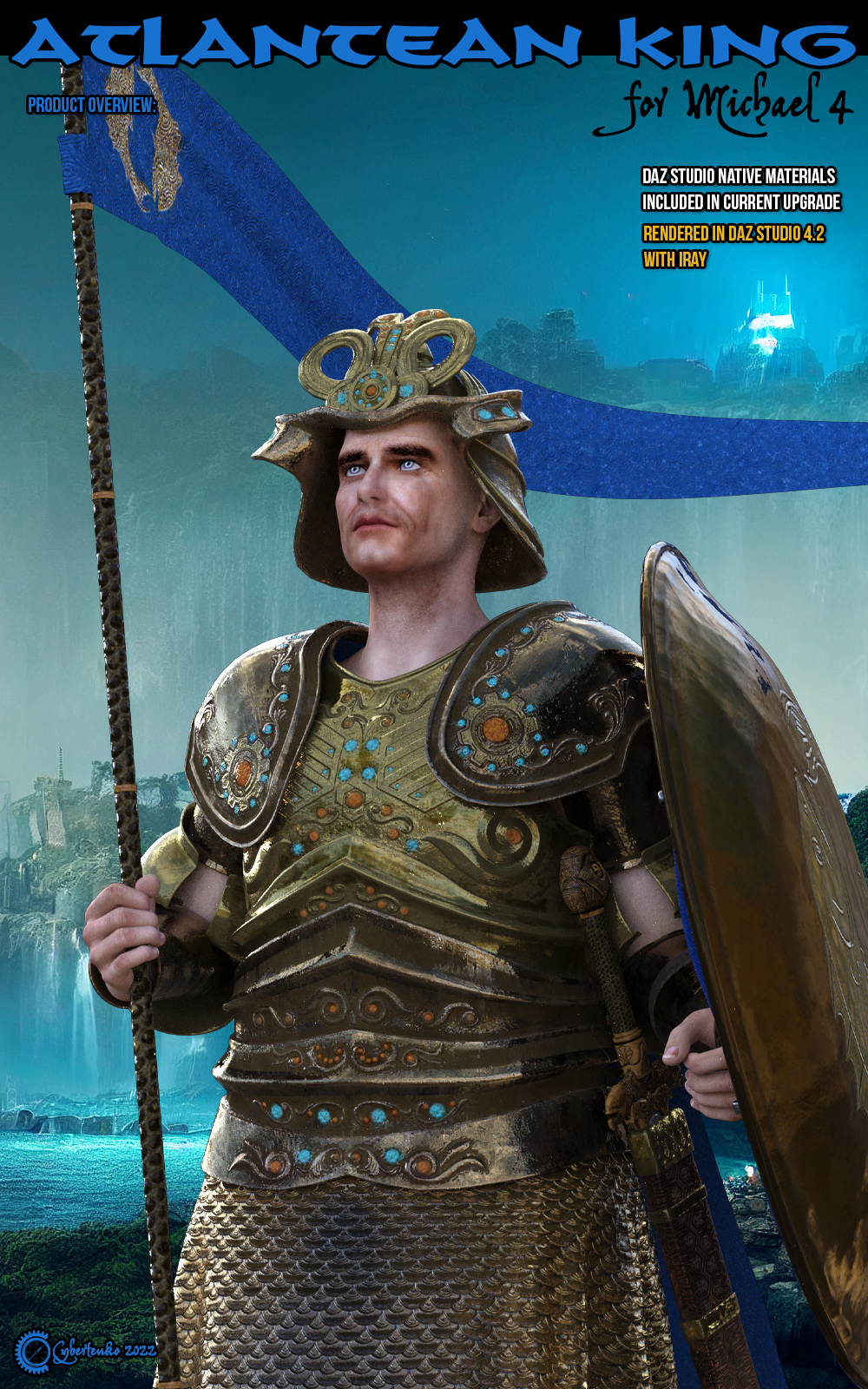Atlantean King For Michael 4 by N/A