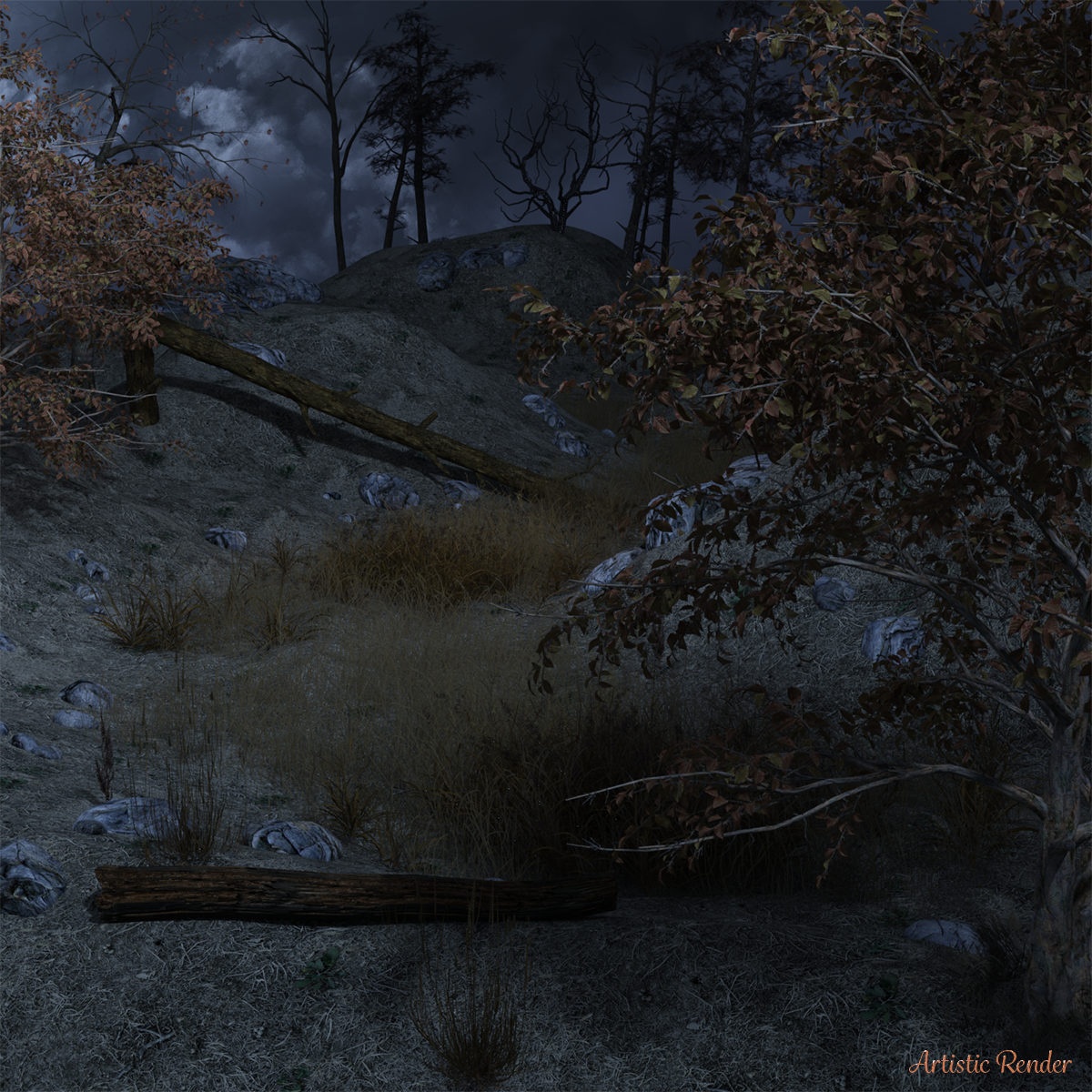 Dry Grass Shaders for Iray by N/A
