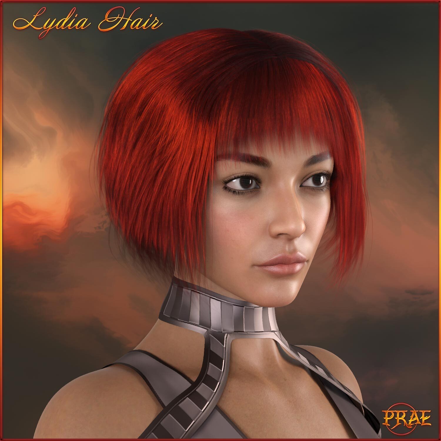 Prae-Lydia Hair For G8 Daz by N/A