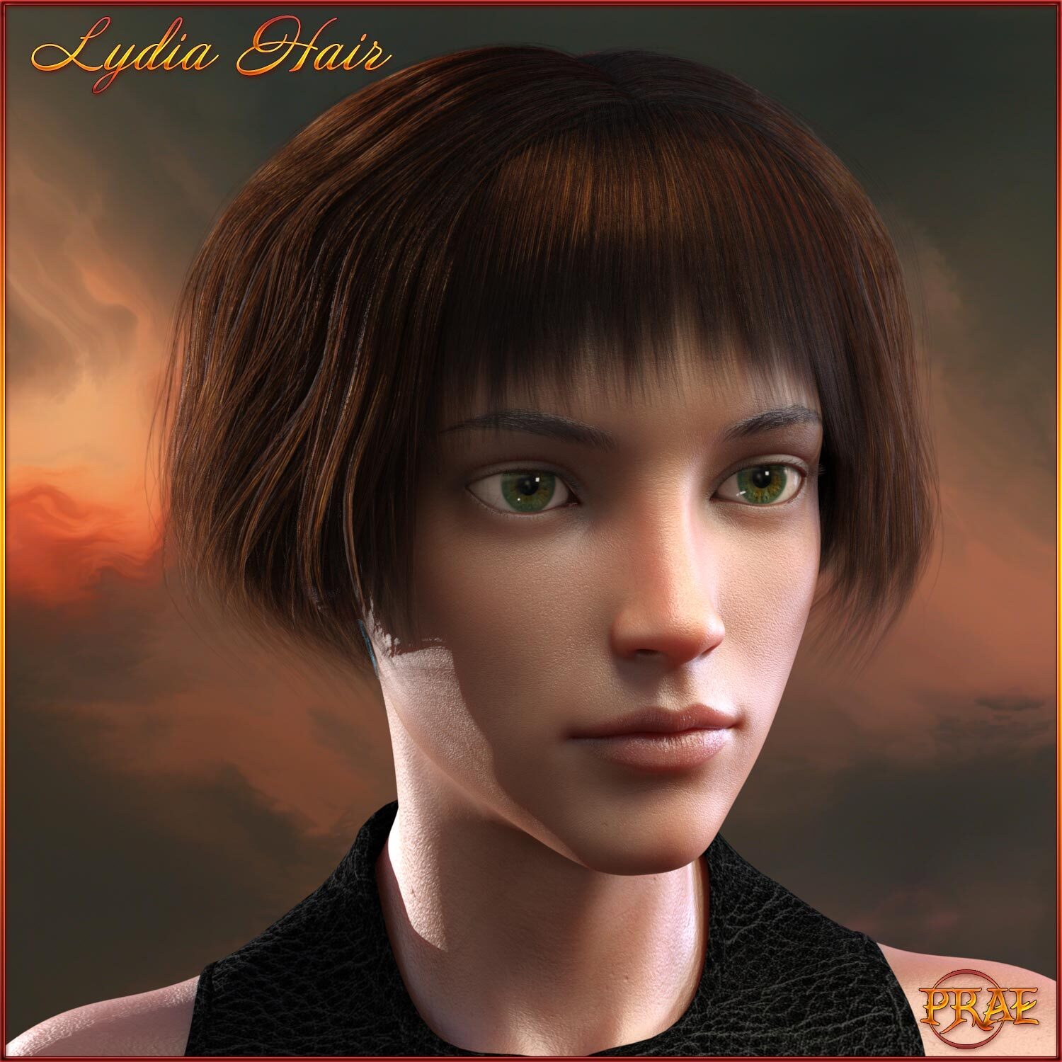 Prae-Lydia Hair For G8 Daz by N/A