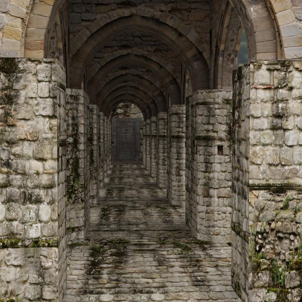 Abbey In Ruins: Construction Kit for DAZ Studio by N/A