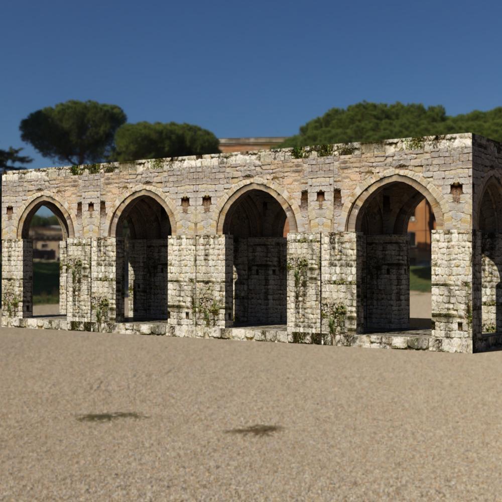 Abbey In Ruins: Construction Kit for DAZ Studio by N/A