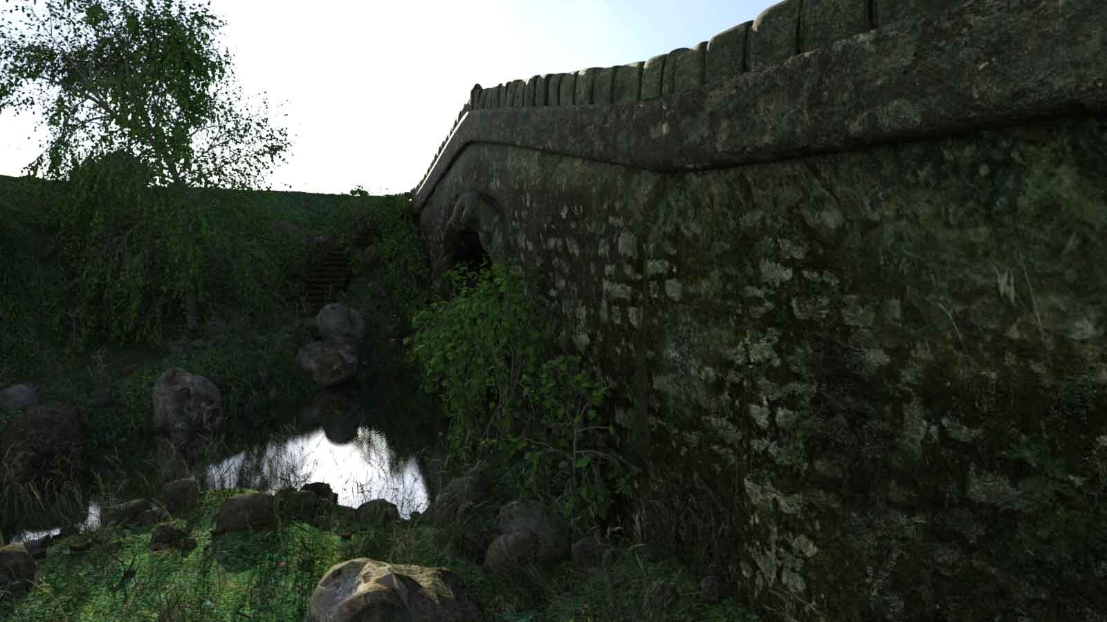 3d Scenery: River End Bridge by N/A