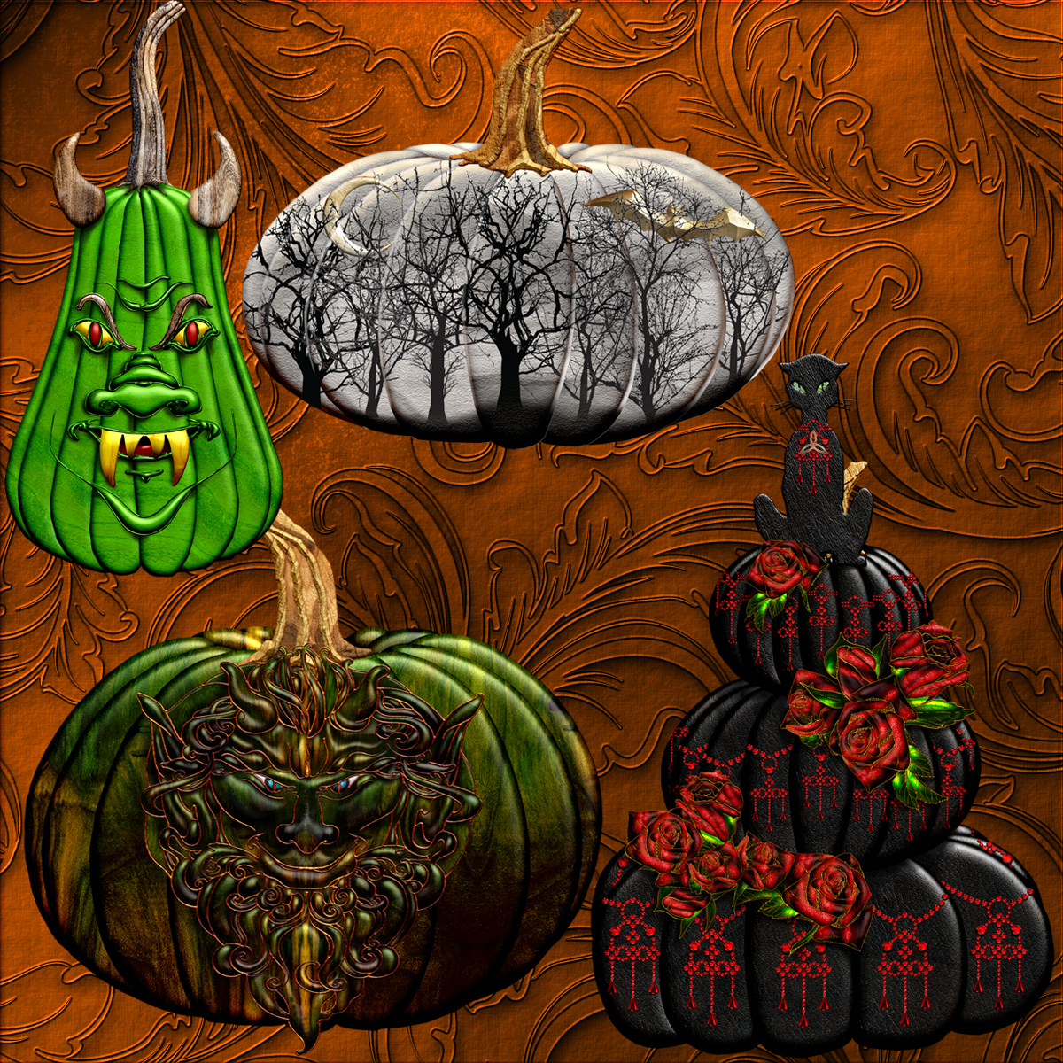 Harvest Moons Halloween Harvest by N/A