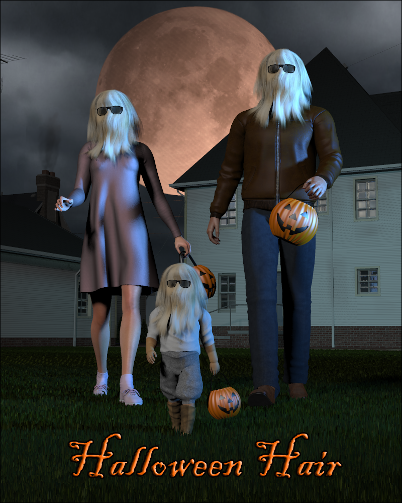 Halloween Hair by N/A